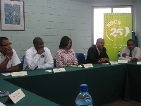 A Cross-section of the MBA/MSc lecturers who were in attendance