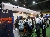 Students visit the SBCS booth