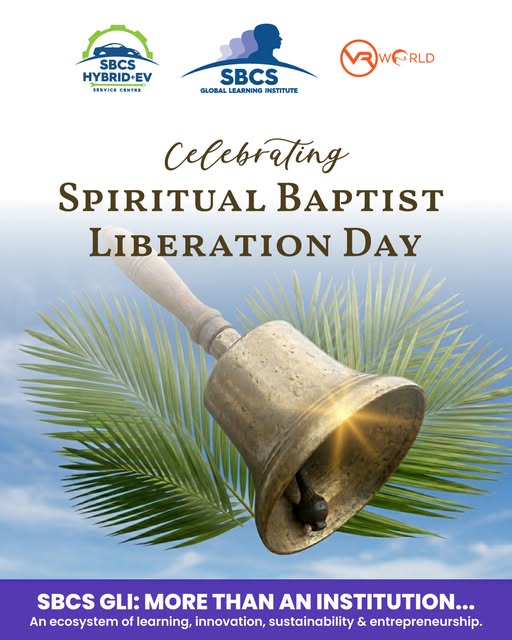 SBCS GLI Happy Spiritual Baptist Liberation Day 2026 banner