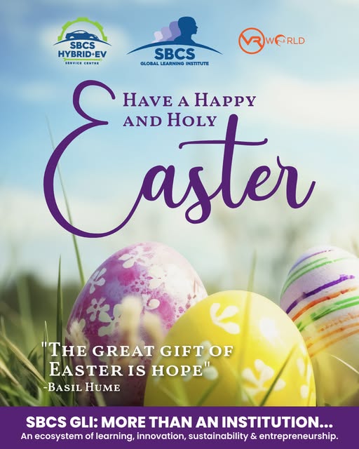 SBCS GLI Easter Greeting 2026 banner