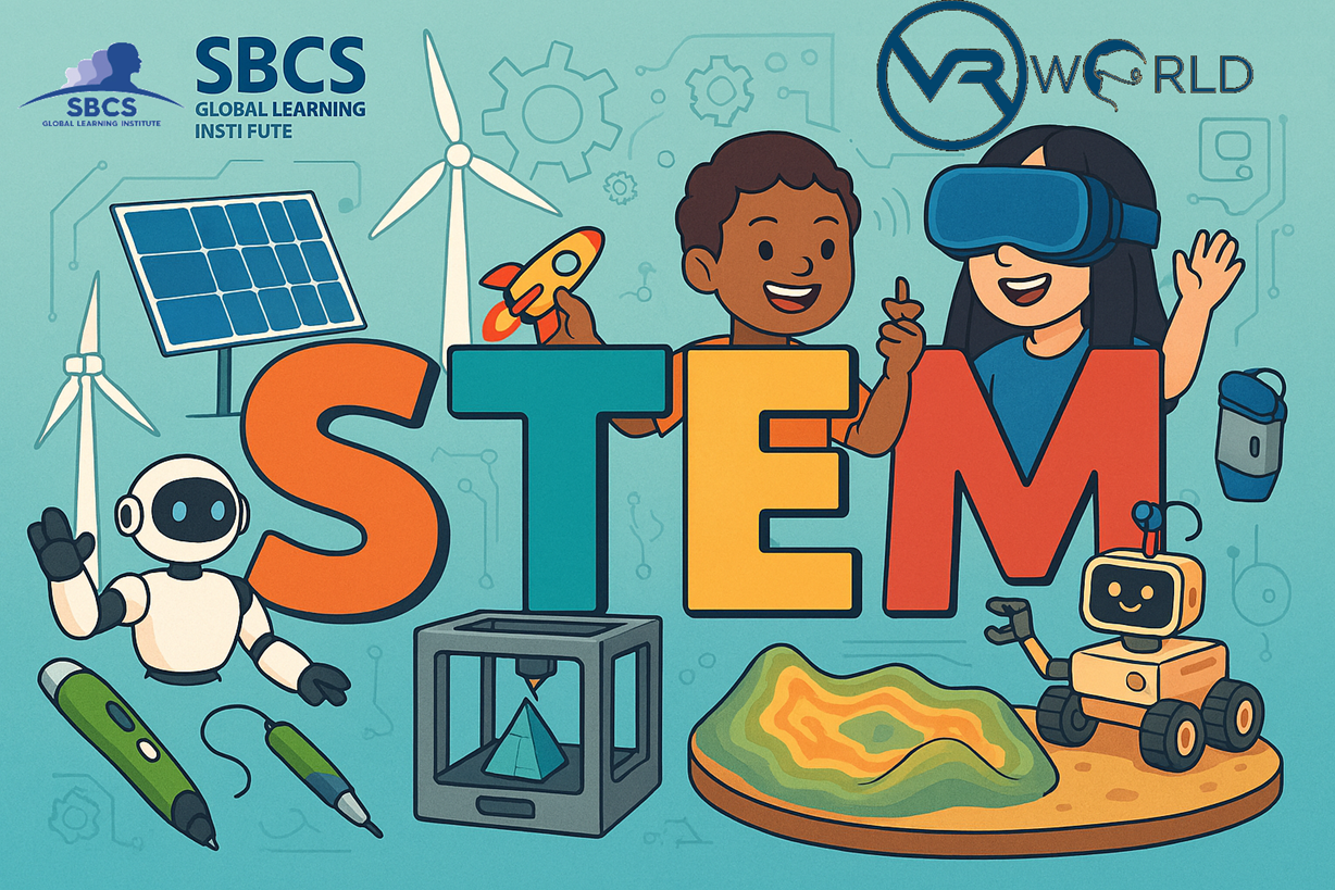 SBCS GLI STEM Explorers Camp banner