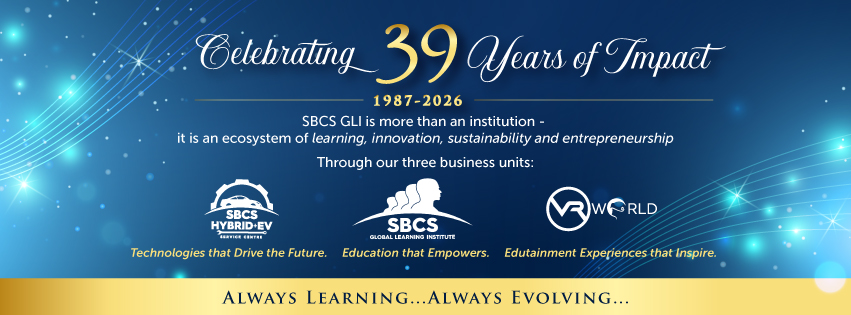 SBCS GLI Celebrating Our 39th Anniversary! banner