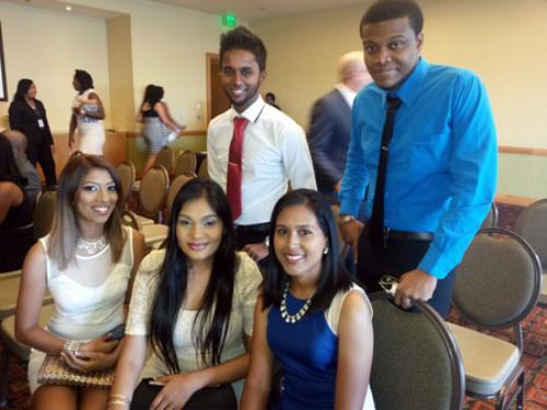 Former BTEC students and UOG graduates ready for the big event.