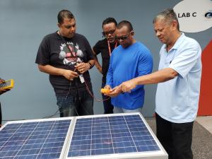 Students get practical training onsite at SBCS!