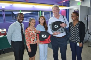 Cross-border Connection: Group shot with members of SBCS’ Central Academic Administration and UOG Educational Development Unit 