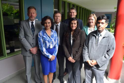 QAA Review team joined by ACTT Representative and SBCS Senior Manager Quality Assurance