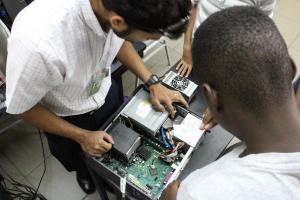 PC Repairs session in progress 