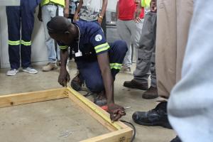 SBCS City & Guilds Electrical, Plumbing and AC Students Undertake Practical Construction Exercises