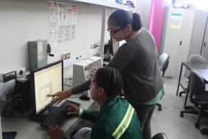 Our Building Management Systems students at work!