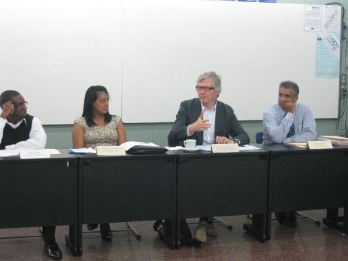 Mr. Roger Dickinson addresses the committee 